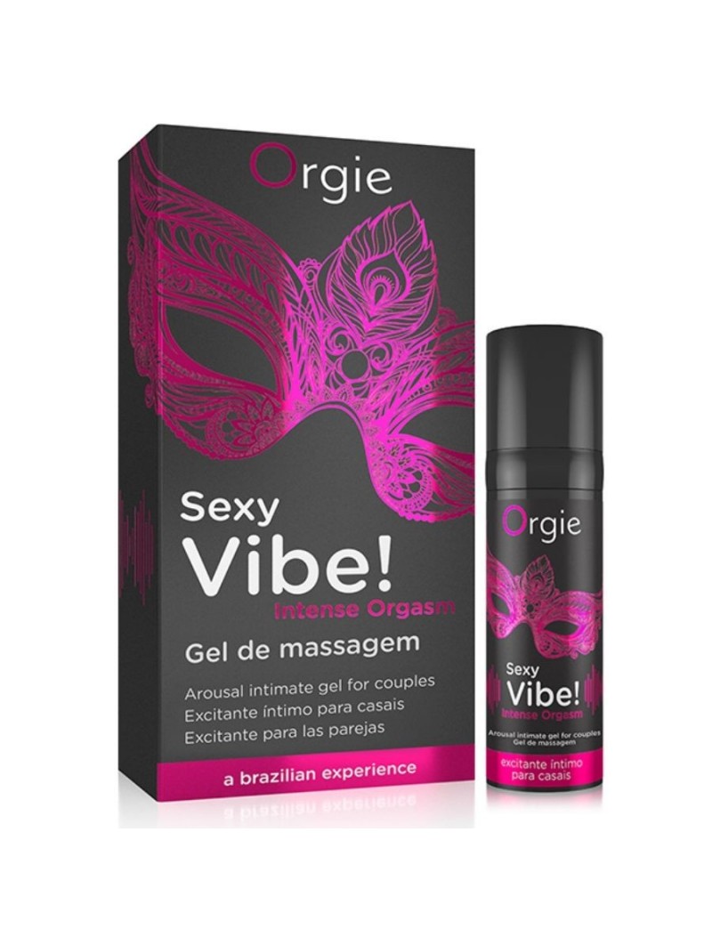 Comprar Orgie Sexy Vibe! Intense Orgasm Gel Para Parejas 15 ml